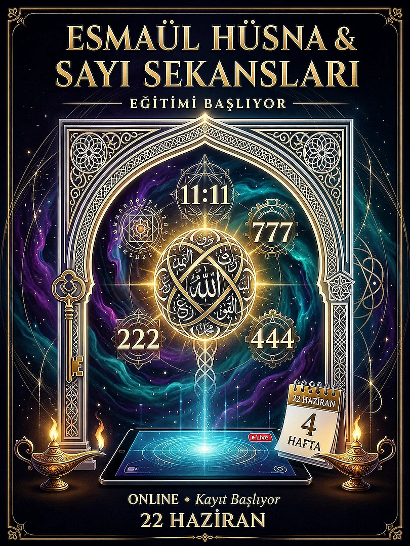 ESMAÜL HÜSNA VE SAYI SEKANSLARI EĞİTİMİ