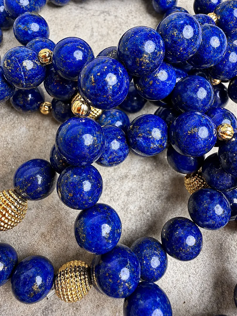 Hz Meryem'in Taşı-Lapis Lazuli-8mm - 2