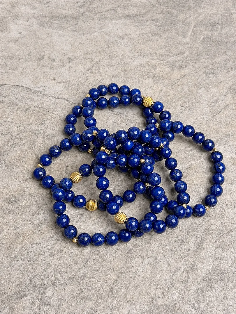Hz Meryem'in Taşı-Lapis Lazuli-8mm - 3