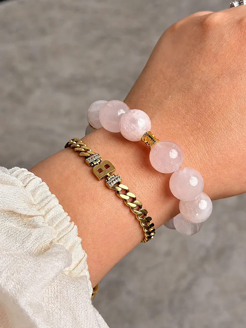 Pembe Kuvars 14 mm - 2